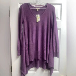 NWT Cupio Viscose Bled Tunic Top With Slight Sparkle/ Shimmer Size Medium